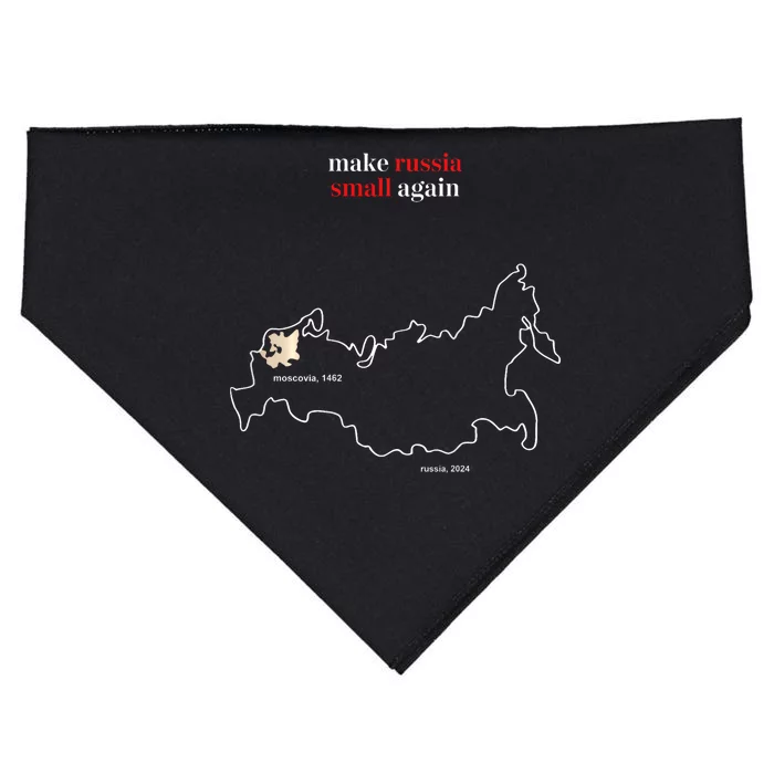 Make Russia Small Again President Volodymyr Zelensky USA-Made Doggie Bandana