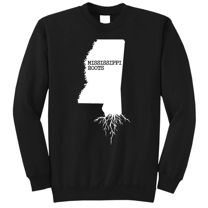 Mississippi Roots State Map Mississippi Tall Sweatshirt