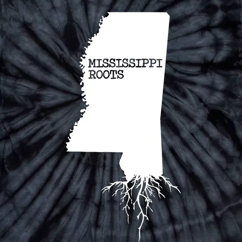 Mississippi Roots State Map Mississippi Tie-Dye T-Shirt