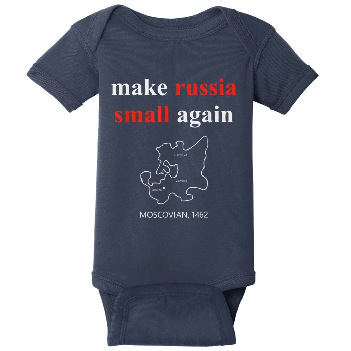 Make Russia Small Again Baby Bodysuit