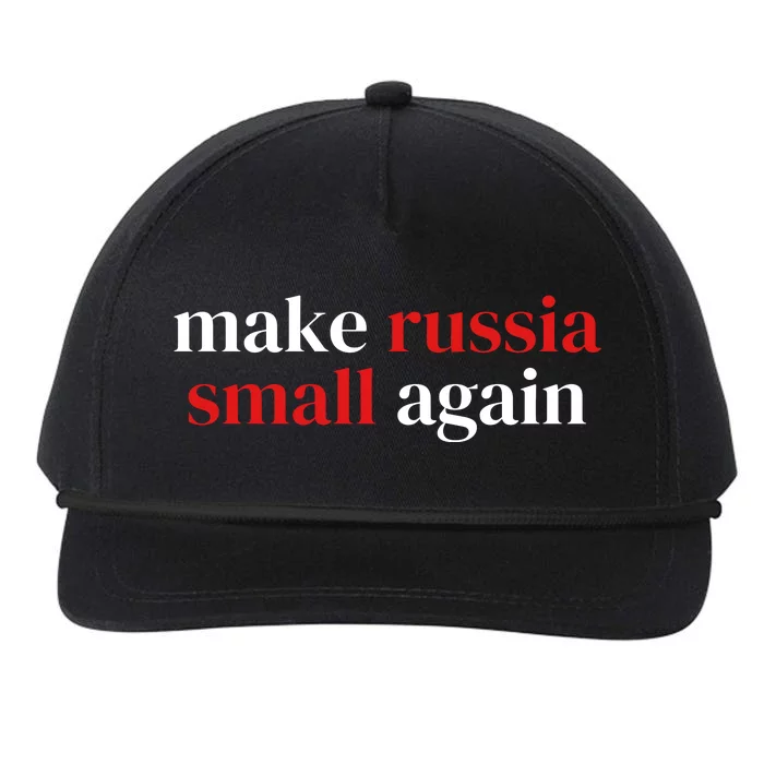 Make Russia Small Again Snapback Five-Panel Rope Hat