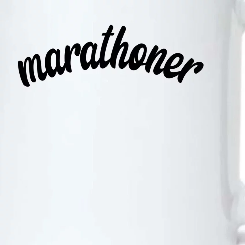 Marathoner Running Super Power Running S S Funny Gift Black Color Changing Mug