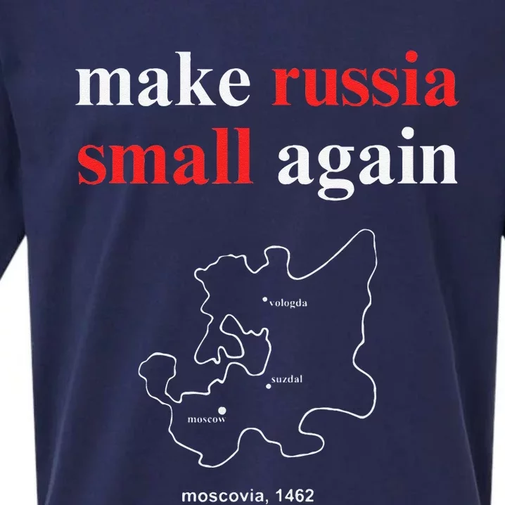 Make Russia Small Againofficial Make Russia Small Again Sueded Cloud Jersey T-Shirt