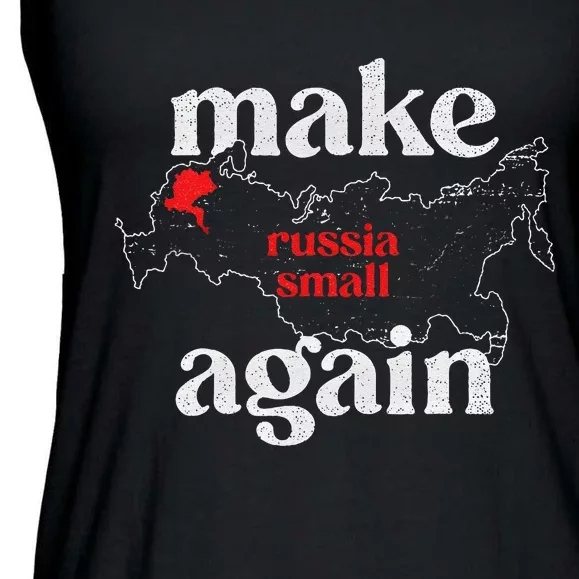 Make Russia Small Again Make Russia Small Again Ladies Essential Flowy Tank