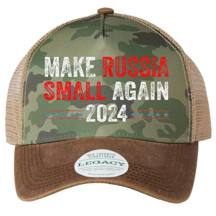 Make Russia Small Again Make Russia Small Again Legacy Tie Dye Trucker Hat