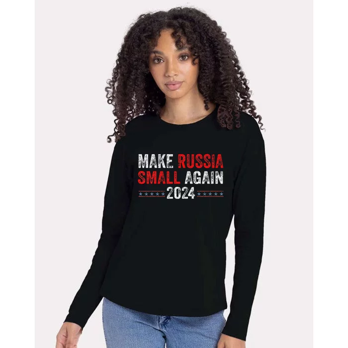 Make Russia Small Again Make Russia Small Again Womens Cotton Relaxed Long Sleeve T-Shirt