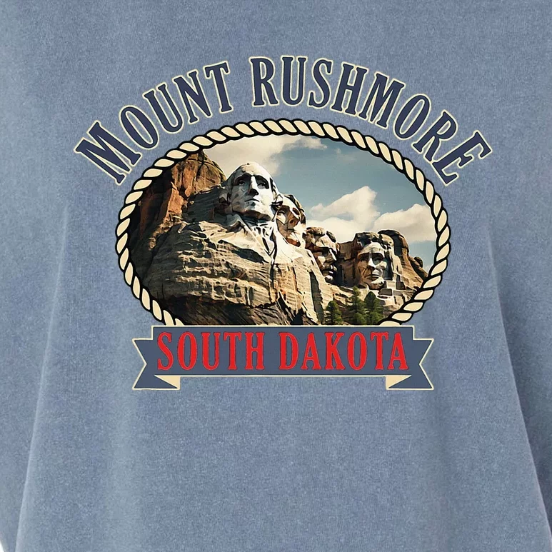 Mount Rushmore South Dakota Usa Adventure Lover Garment-Dyed Women's Muscle Tee