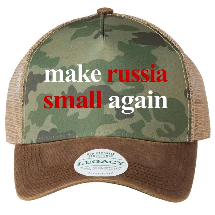 Make Russia Small Again Make Russia Small Again Legacy Tie Dye Trucker Hat