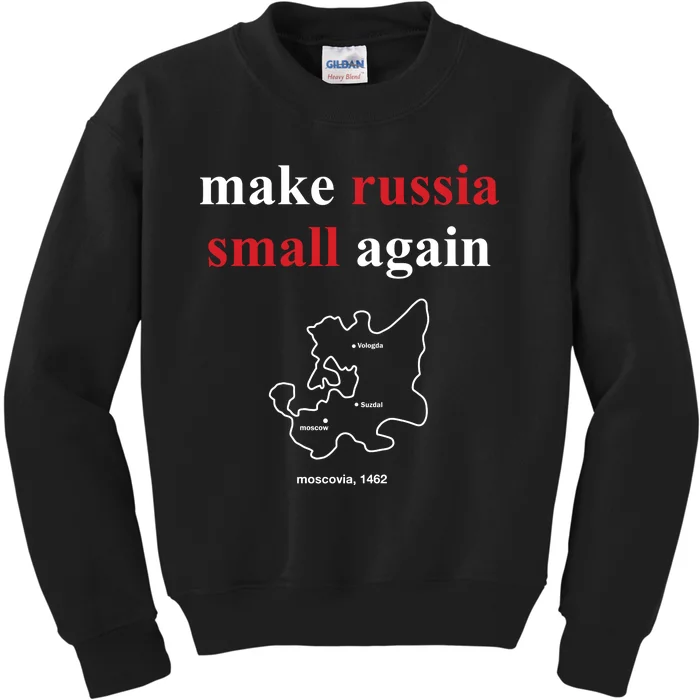 Make Russia Small Again Kids Sweatshirt