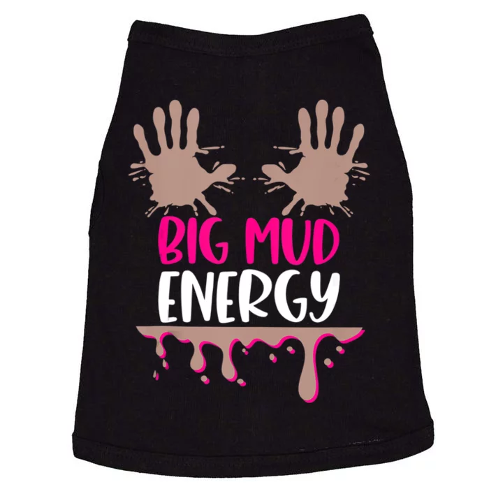 Mud Run Team Women Big Mud Energy Mud Race Muddy Handprints Doggie Tank