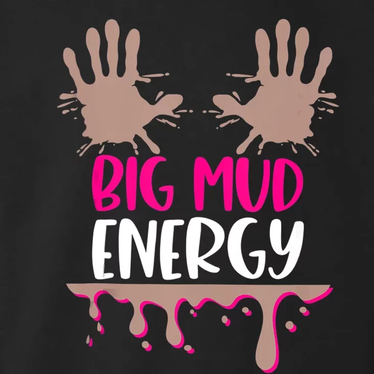 Mud Run Team Women Big Mud Energy Mud Race Muddy Handprints Toddler Hoodie