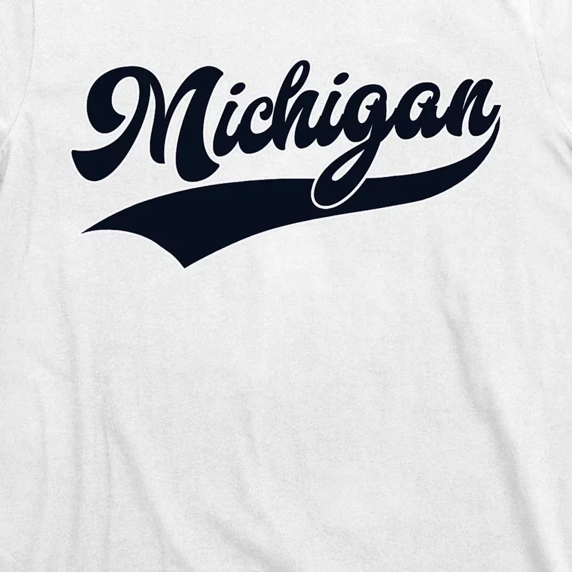 Michigan Retro Throwback Design Classic T-Shirt