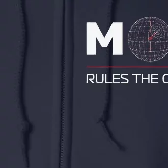 Mom Rules The Galaxy Family Birthday Mother’S Day Full Zip Hoodie