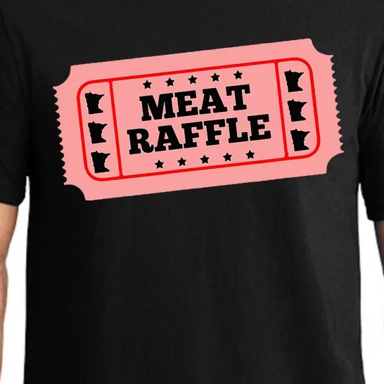 Meat Raffle Ticket Minnesota Pajama Set