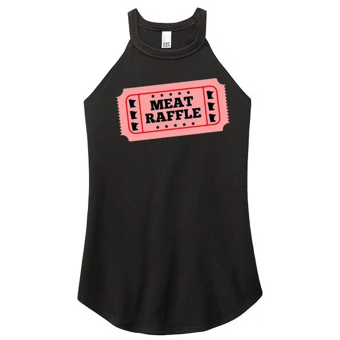 Meat Raffle Ticket Minnesota Women’s Perfect Tri Rocker Tank