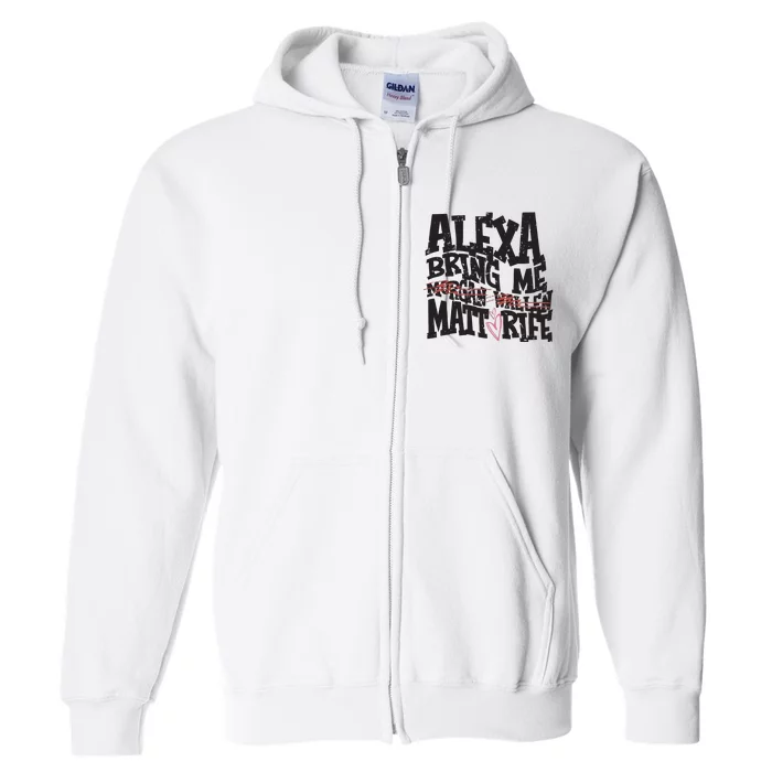 Matt Rife Two Sided Full Zip Hoodie