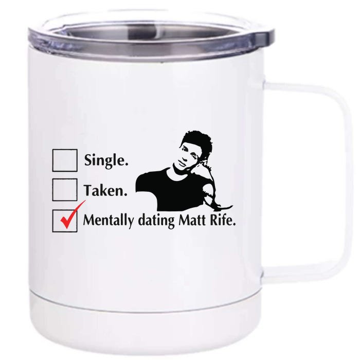 Matt Rife Two Sided Funny Front & Back 12oz Stainless Steel Tumbler Cup