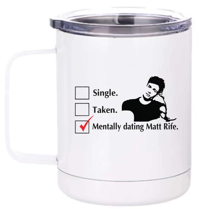 Matt Rife Two Sided Funny Front & Back 12oz Stainless Steel Tumbler Cup