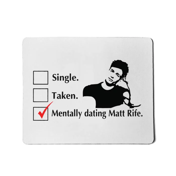 Matt Rife Two Sided Funny Mousepad