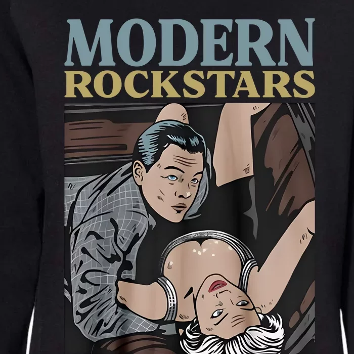 Modern Rockstars The Wall Street Scandal Womens California Wash Sweatshirt