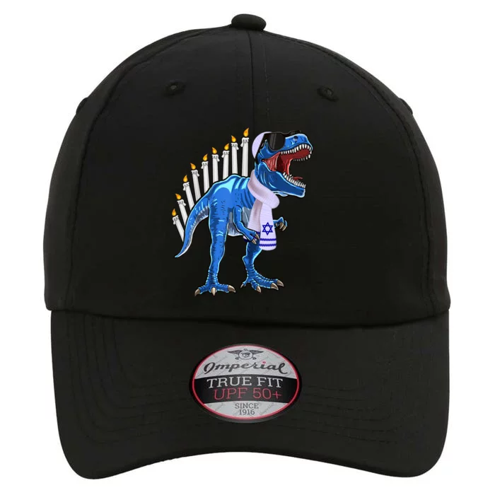 Menorasaurus Rex T Rex Dinosaur Hanukkah Gift The Original Performance Cap