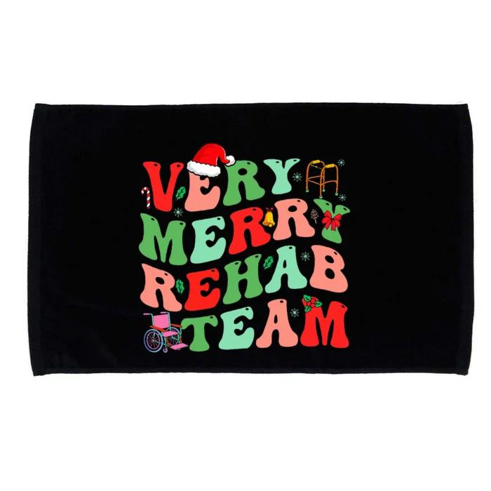 Merry Rehab Team Microfiber Hand Towel