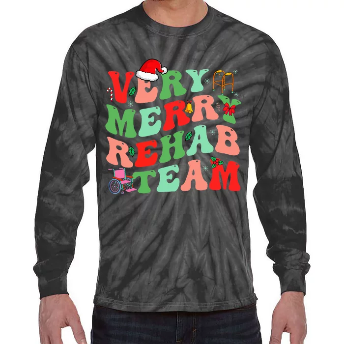 Merry Rehab Team Tie-Dye Long Sleeve Shirt