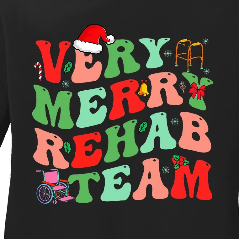 Merry Rehab Team Ladies Long Sleeve Shirt