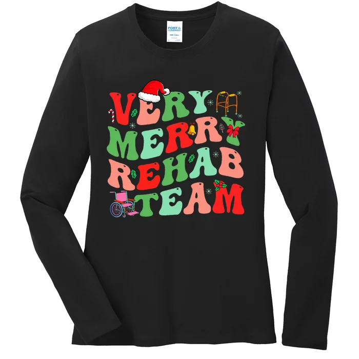 Merry Rehab Team Ladies Long Sleeve Shirt