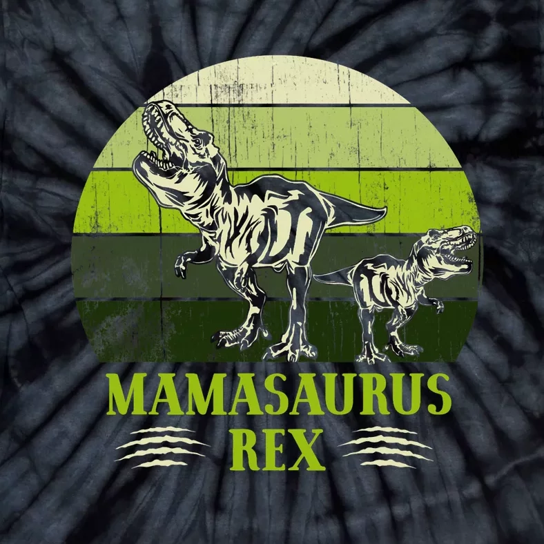 Mamasaurus Rex T Rex Dinosaur Cute MotherS Day Gifts Tie-Dye T-Shirt