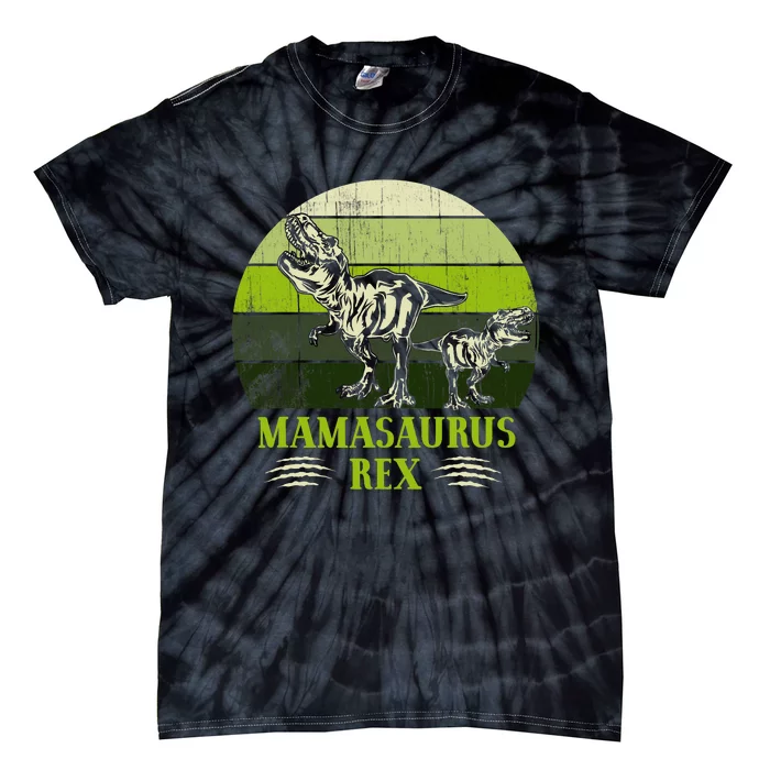 Mamasaurus Rex T Rex Dinosaur Cute MotherS Day Gifts Tie-Dye T-Shirt