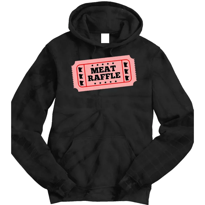 Meat Raffle Ticket Minnesota Tie Dye Hoodie