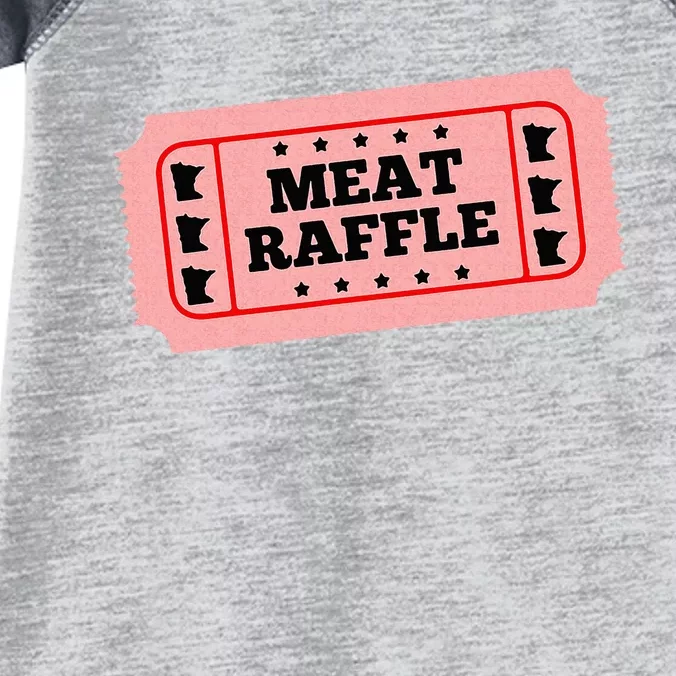 Meat Raffle Ticket Minnesota Infant Baby Jersey Bodysuit