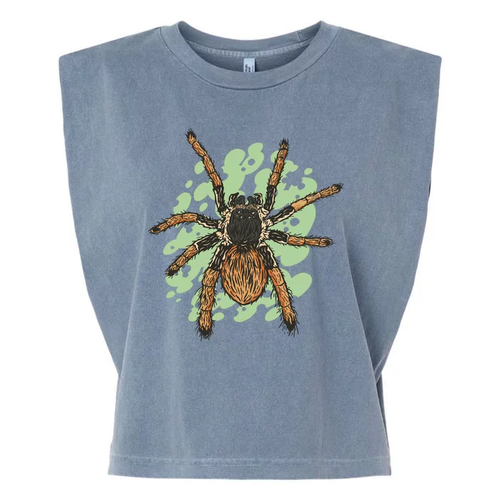 Megaphobema Robustum Tarantula Spider Garment-Dyed Women's Muscle Tee