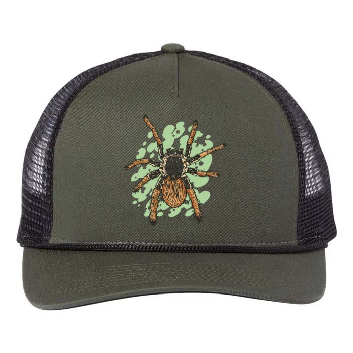 Megaphobema Robustum Tarantula Spider Retro Rope Trucker Hat Cap