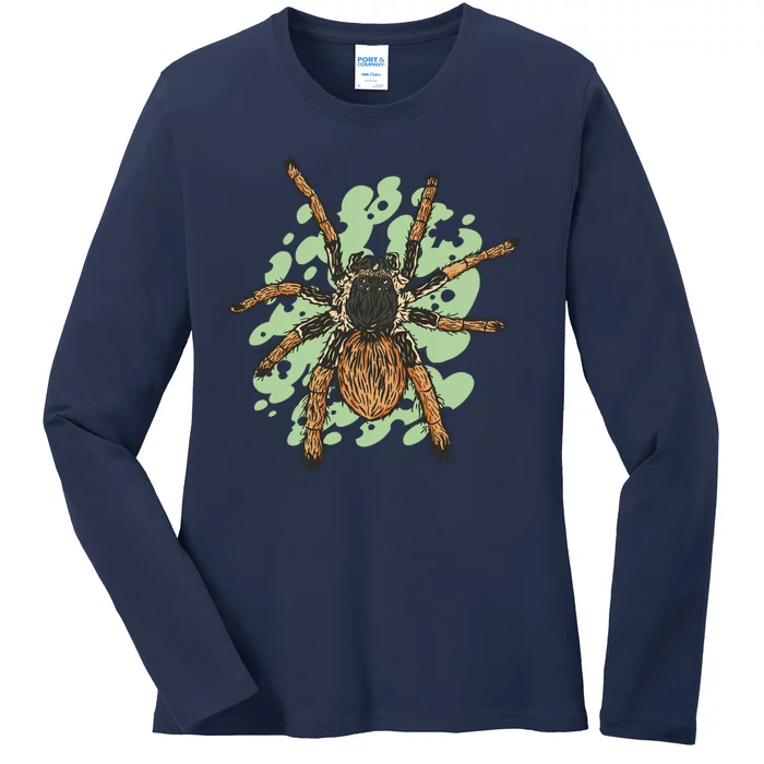 Megaphobema Robustum Tarantula Spider Ladies Long Sleeve Shirt