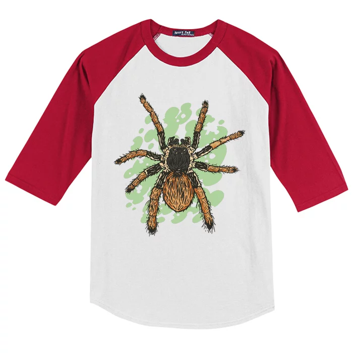 Megaphobema Robustum Tarantula Spider Kids Colorblock Raglan Jersey