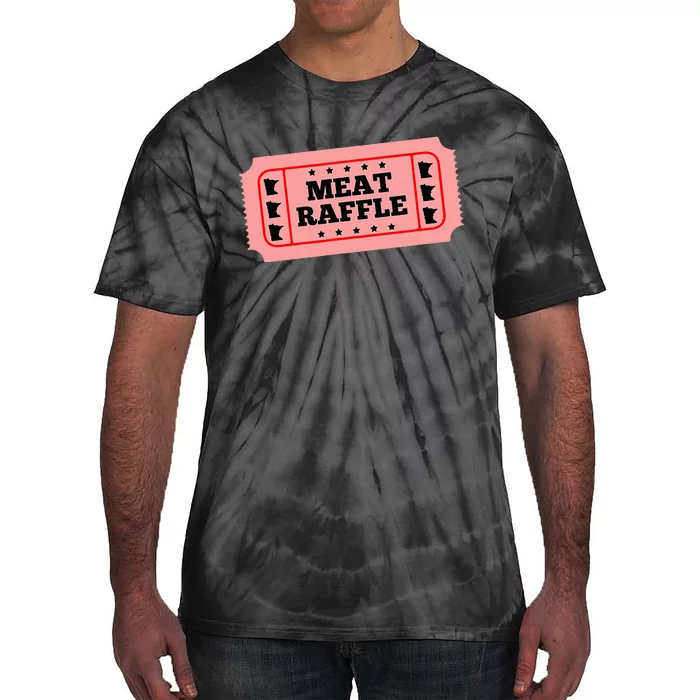 Meat Raffle Ticket Minnesota Tie-Dye T-Shirt