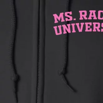 Ms Rachel University Apparel Full Zip Hoodie