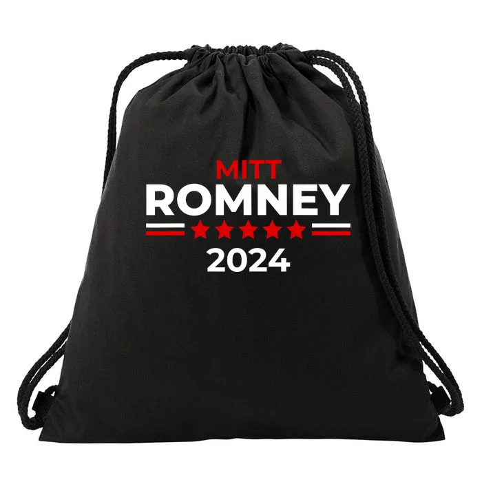 Mitt Romney Utah Senator Republican For President 2024 Drawstring Bag