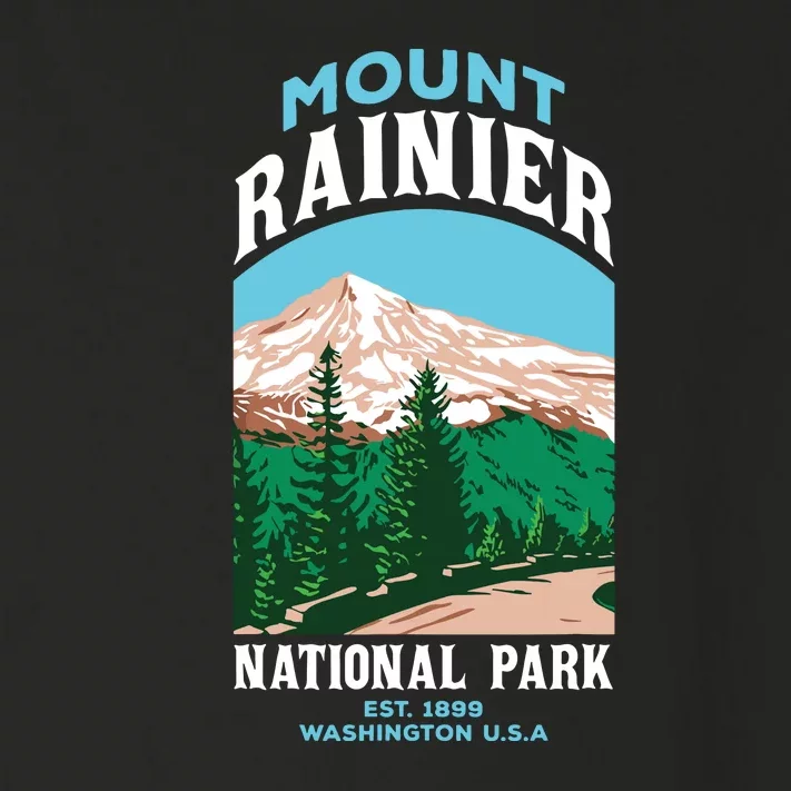 Mount Rainier Us National Park Washington Gift Toddler Long Sleeve Shirt