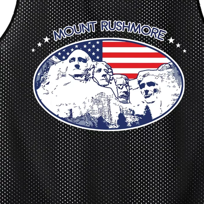 Mount Rushmore Usa America South Dakota Mesh Reversible Basketball Jersey Tank