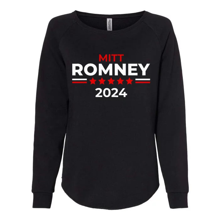 Mitt Romney Utah Senator Republican For President 2024 Womens California Wash Sweatshirt