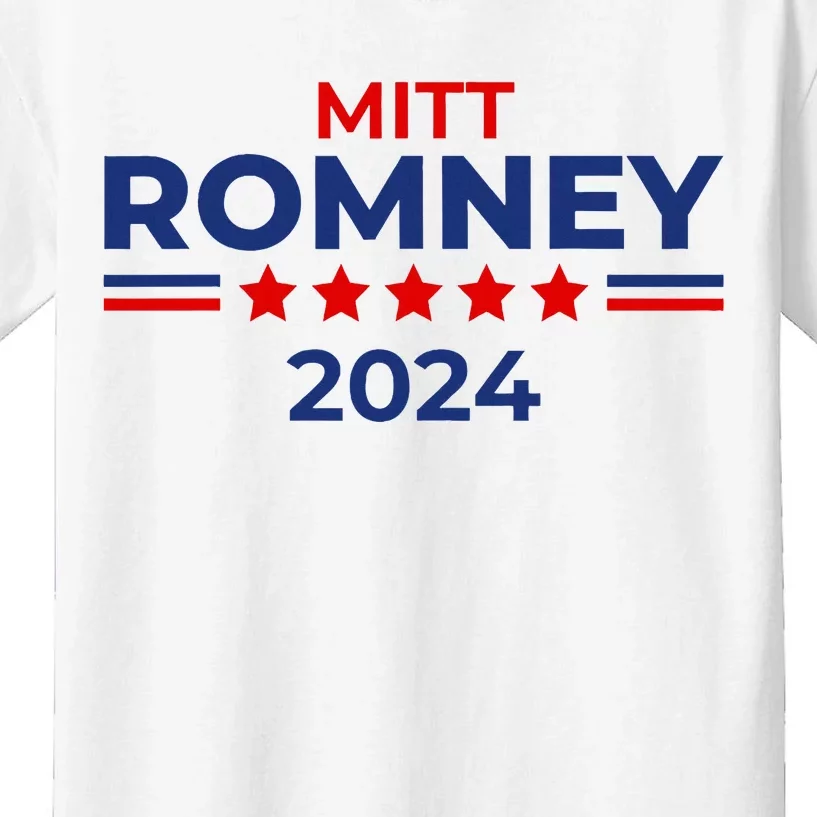 Mitt Romney Utah Senator Republican Kids T-Shirt