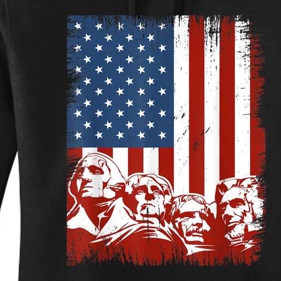 Mount Rushmore USA Dream Team Women's Pullover Hoodie