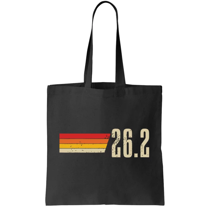 Marathon Running Vintage 262 Miles Retro Marathon Runner Tote Bag