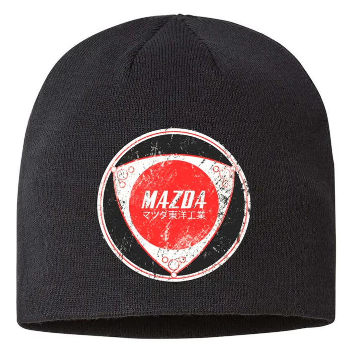 Mazda Rotary Vintage Logo 8 1/2in Sustainable Knit Beanie