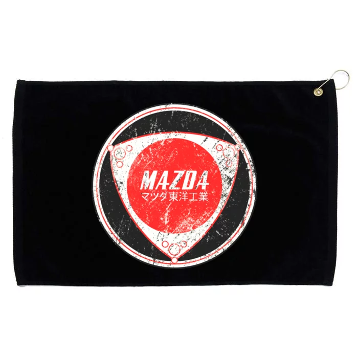 Mazda Rotary Vintage Logo Grommeted Golf Towel