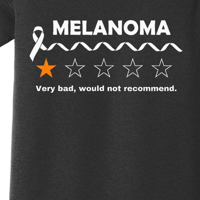 Melanoma Review Very Bad Would Not Recommend Baby Bodysuit