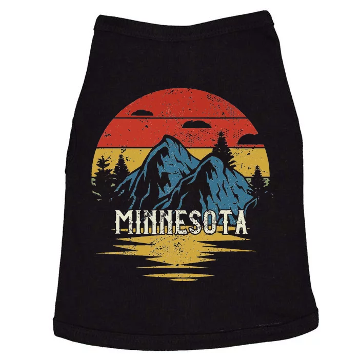 Minnesota Retro Vintage Doggie Tank